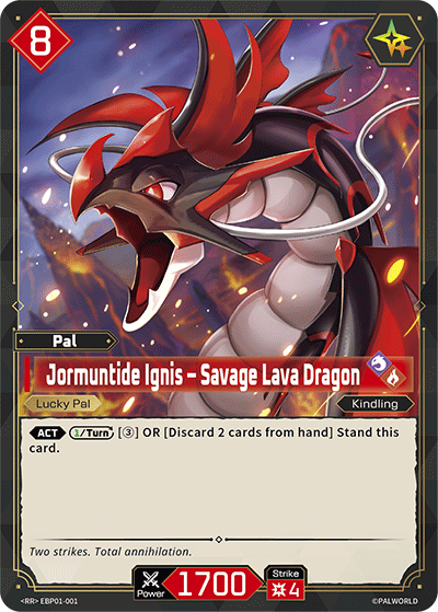Jormuntide Ignis – Savage Lava Dragon (BP01-001)