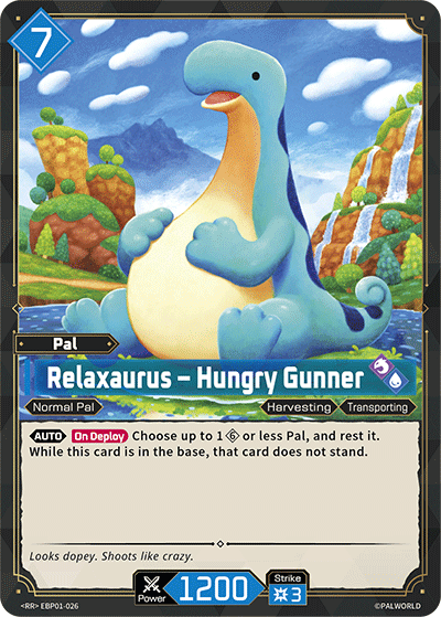 Relaxaurus – Hungry Gunner (BP01-026)