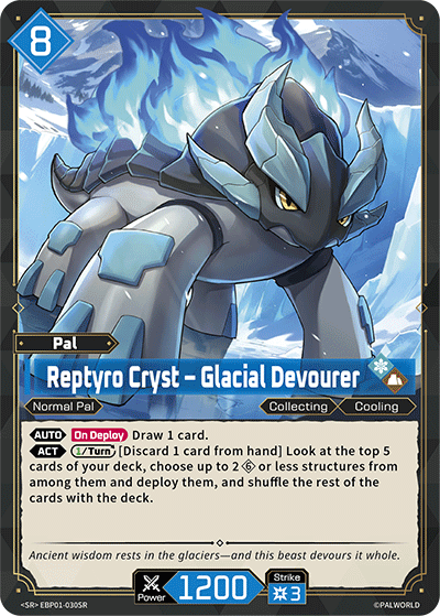 Reptyro Cryst – Glacial Devourer (BP01-030-SR)