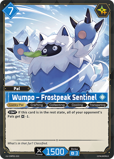 Wumpo – Frostpeak Sentinel (BP01-033)
