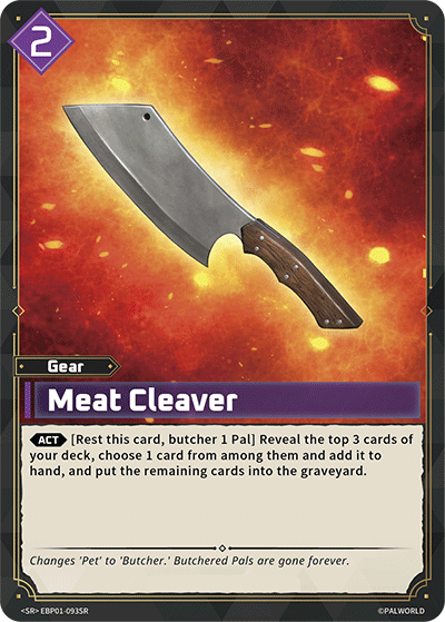 Meat Cleaver (BP01-093-SR)
