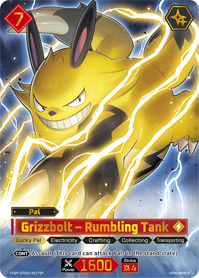 Grizzbolt – Rumbling Tank (TD01-001-TSP)