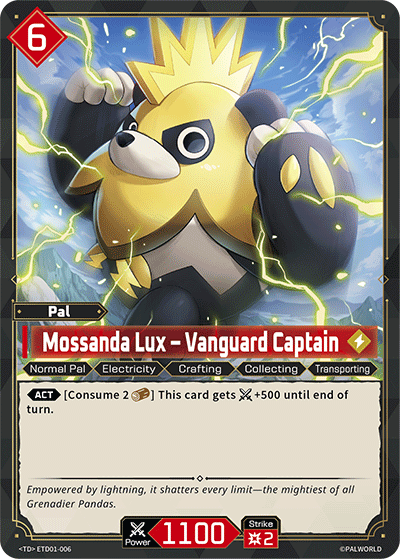 Mossanda Lux – Vanguard Captain (TD01-006)