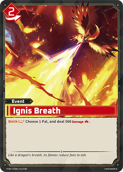 Ignis Breath (TD01-011-TSR)