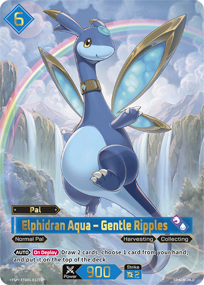Elphidran Aqua – Gentle Ripples (TD01-012-TSP)