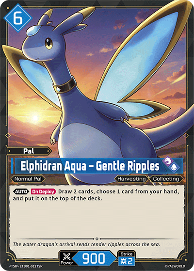 Elphidran Aqua – Gentle Ripples (TD01-012-TSR)