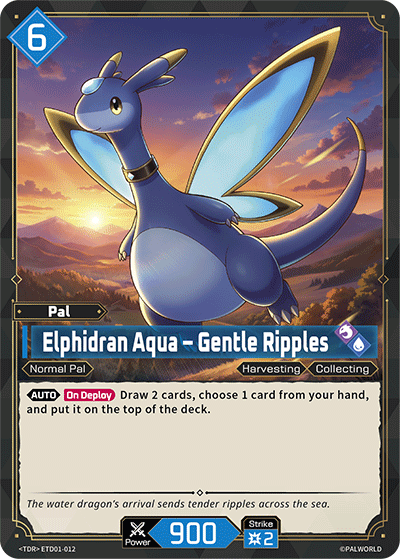 Elphidran Aqua – Gentle Ripples (TD01-012)