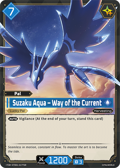 Suzaku Aqua – Way of the Current (TD01-017-TSR)