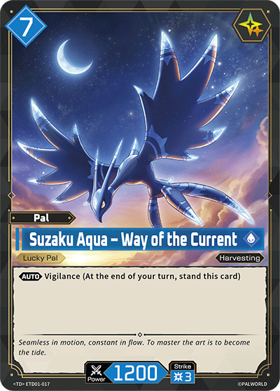 Suzaku Aqua – Way of the Current (TD01-017)