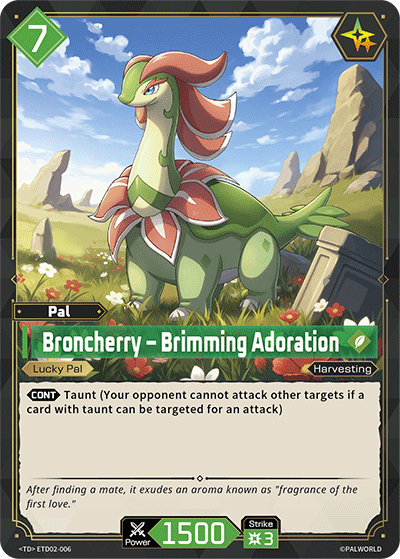 Broncherry – Brimming Adoration (TD02-006)